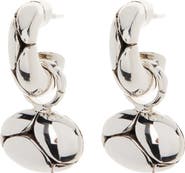 John Hardy Kali Oval Pebble Hoop Drop Earrings
