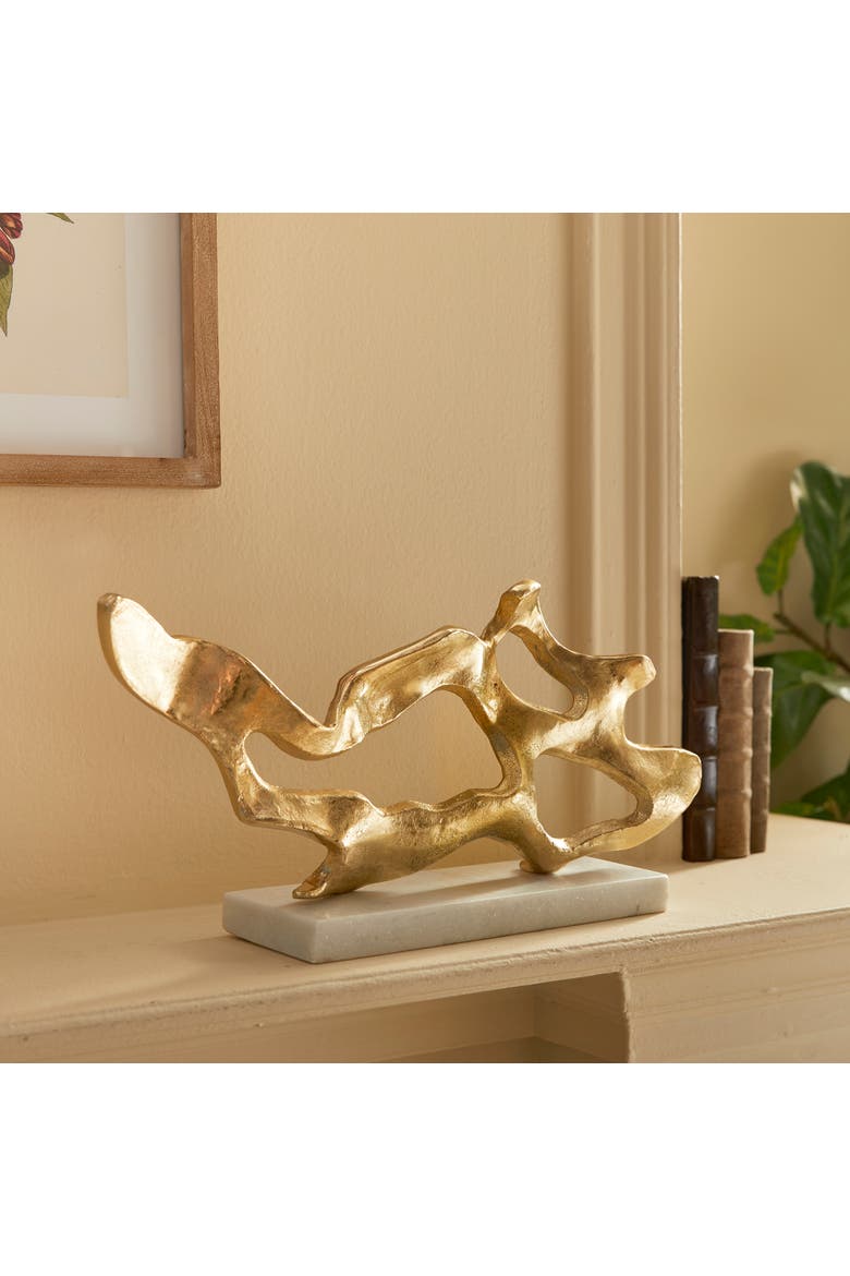 Cohen Sculpture, Alternate, color, Gold