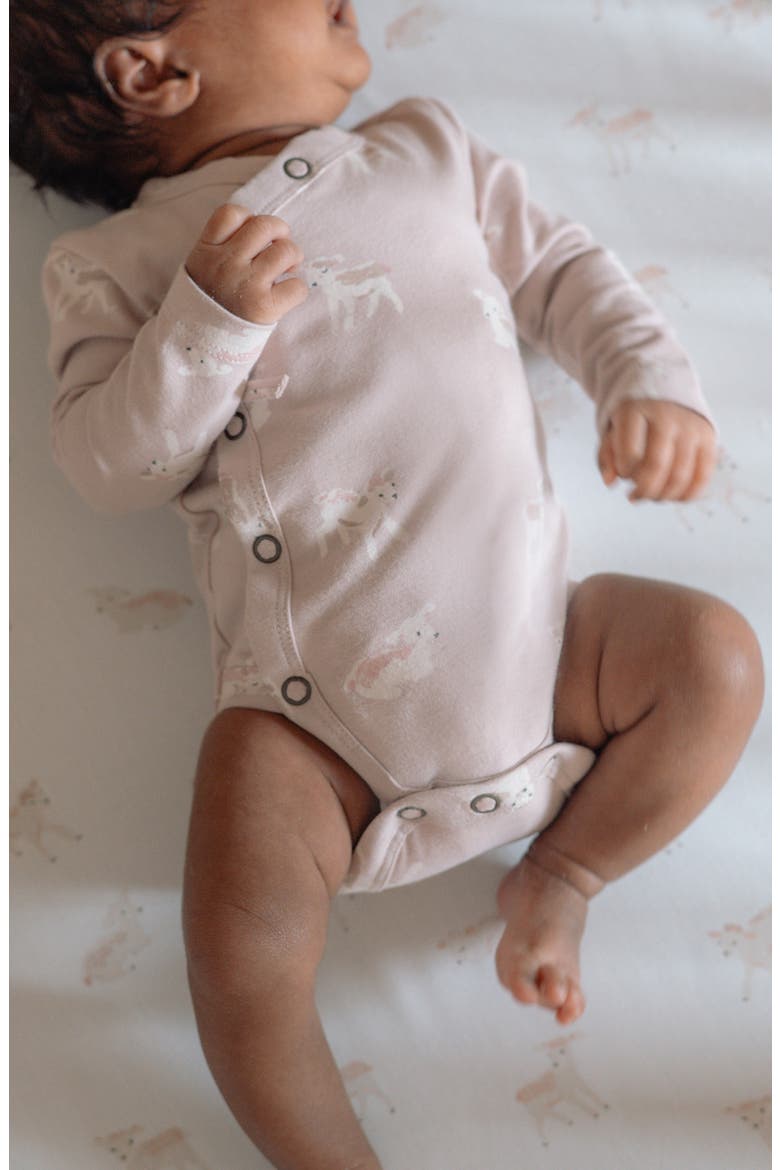 Long Sleeve Bodysuit, Alternate, color, DEAR LAMB