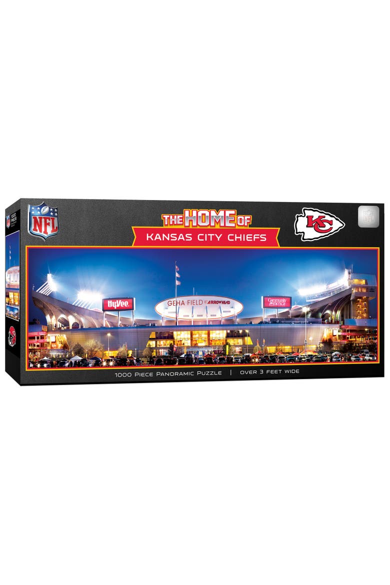 Kansas City Chiefs 1000pc Pano Puzzle, Main, color, Multicolor