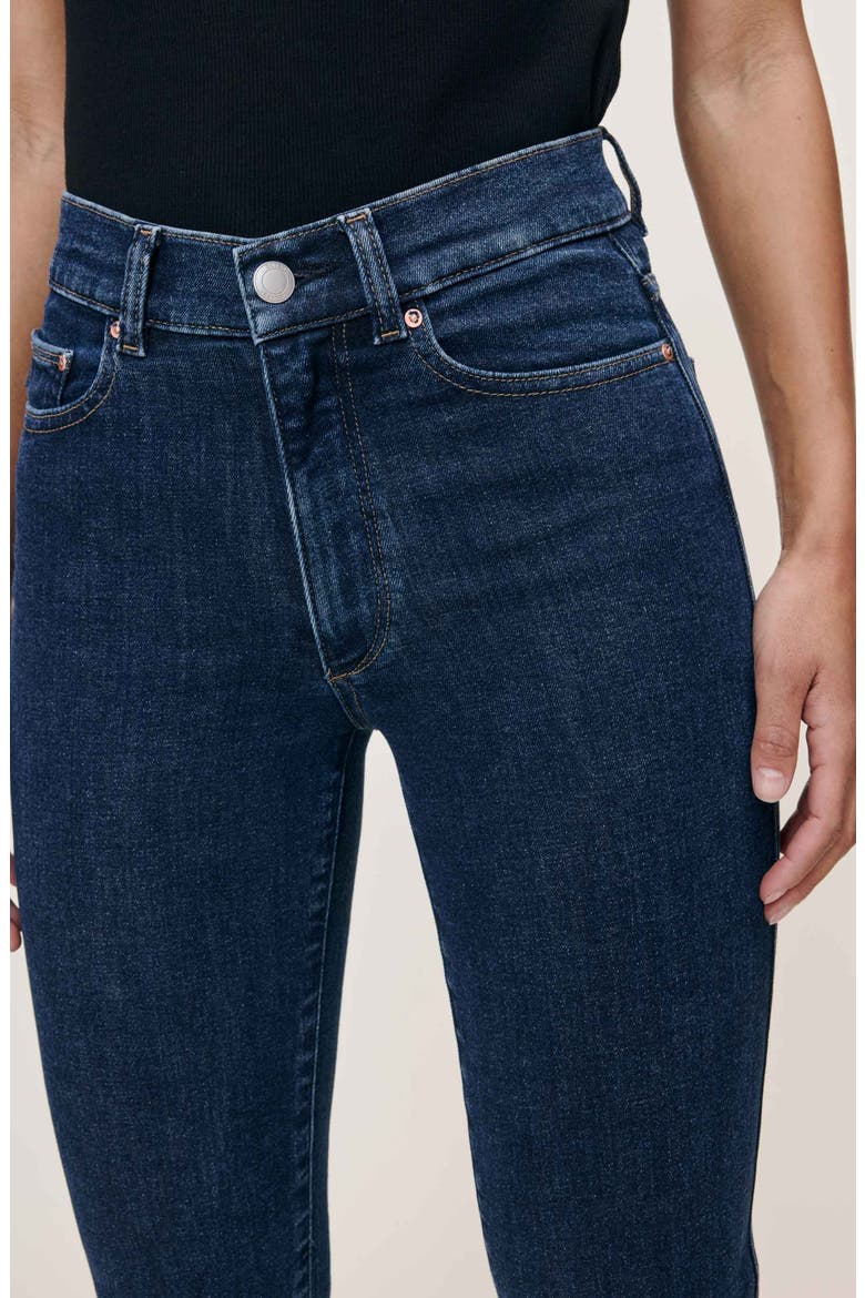 Halle Straight Instasculpt™ High Rise Jeans, Alternate, color, LAKE HOUSE