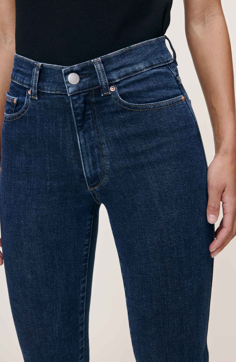 DL1961 Halle Straight Instasculpt<sup>™</sup> High Rise Jeans, Alternate, color, Lake House