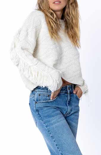 Amuse Society Rodeo Days Crop Sweater