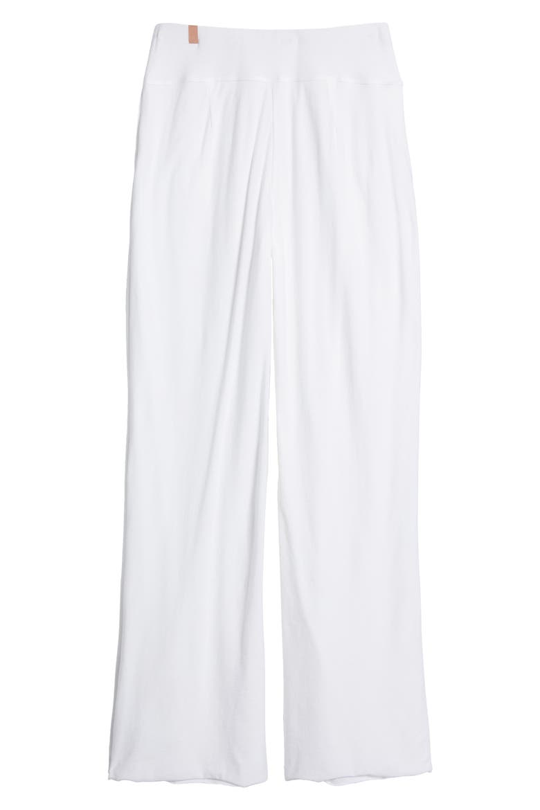 Cool High Waist Pajama Pants, Alternate, color, SINCERE WHITE