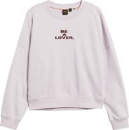 BOSS Orange Ever Valentine Graphic Cotton Sweatshirt