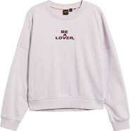 BOSS Orange Ever Valentine Graphic Cotton Sweatshirt