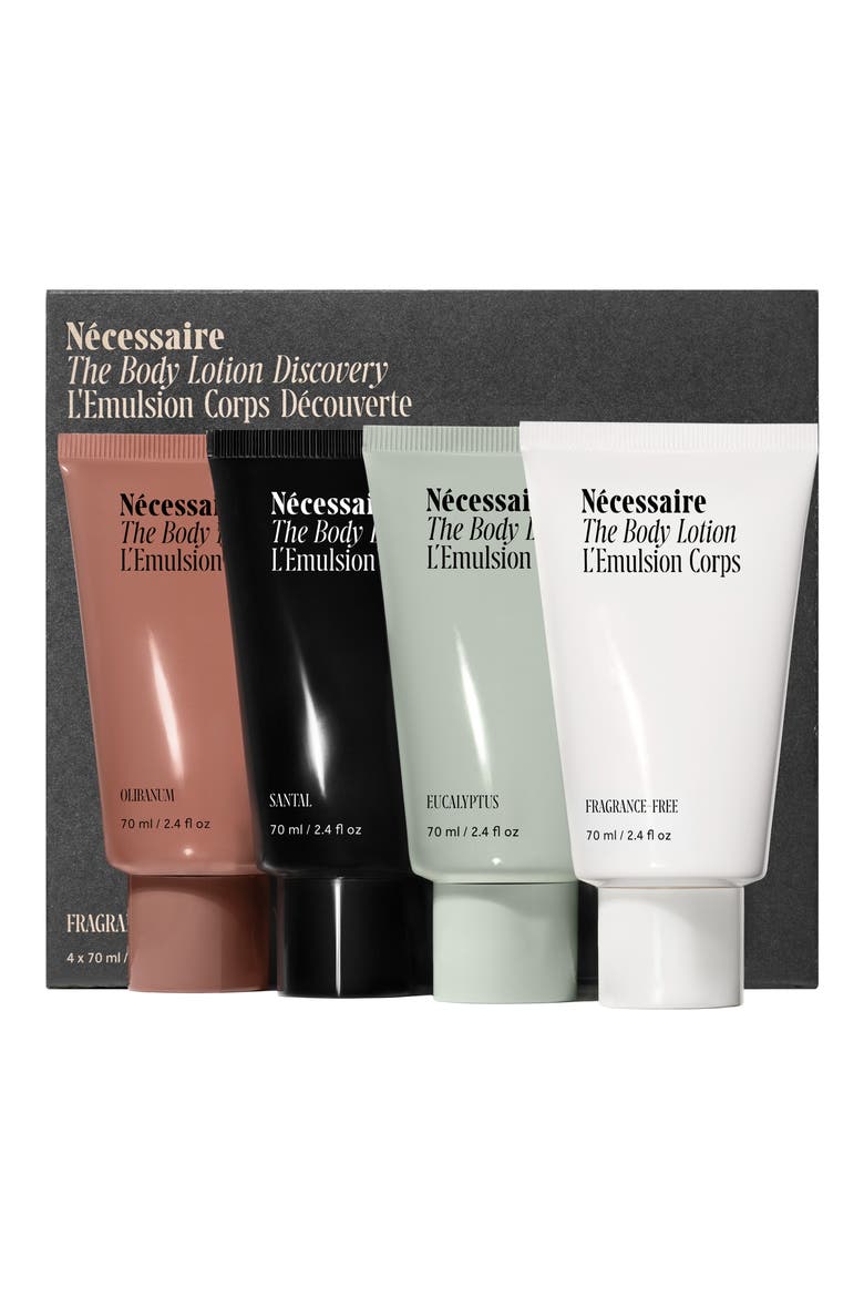 The Body Lotion Discovery 4-Piece Set, Main, color, NO COLOR