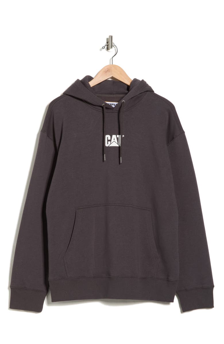 CAT WWR Relaxed Fit Graphic Hoodie, Alternate, color, Washed Black