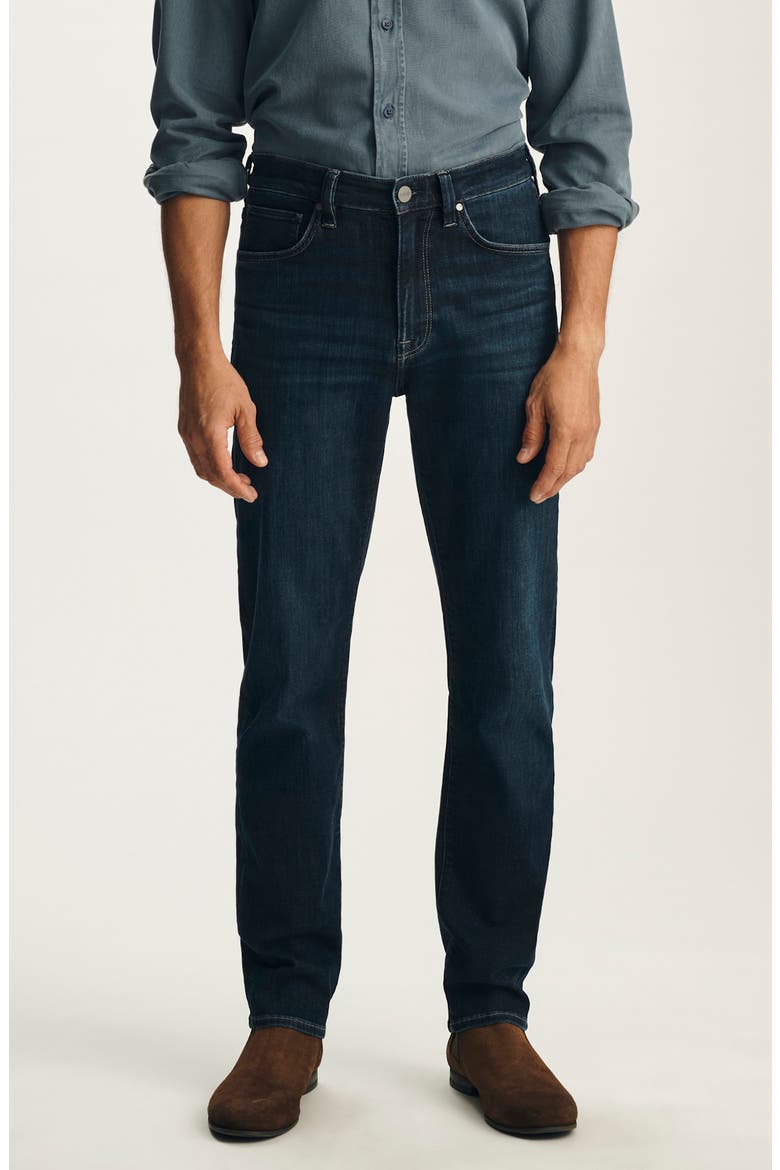 Courage Straight Leg Jeans, Main, color, RINSE BRUSHED ORGANIC ULTRA