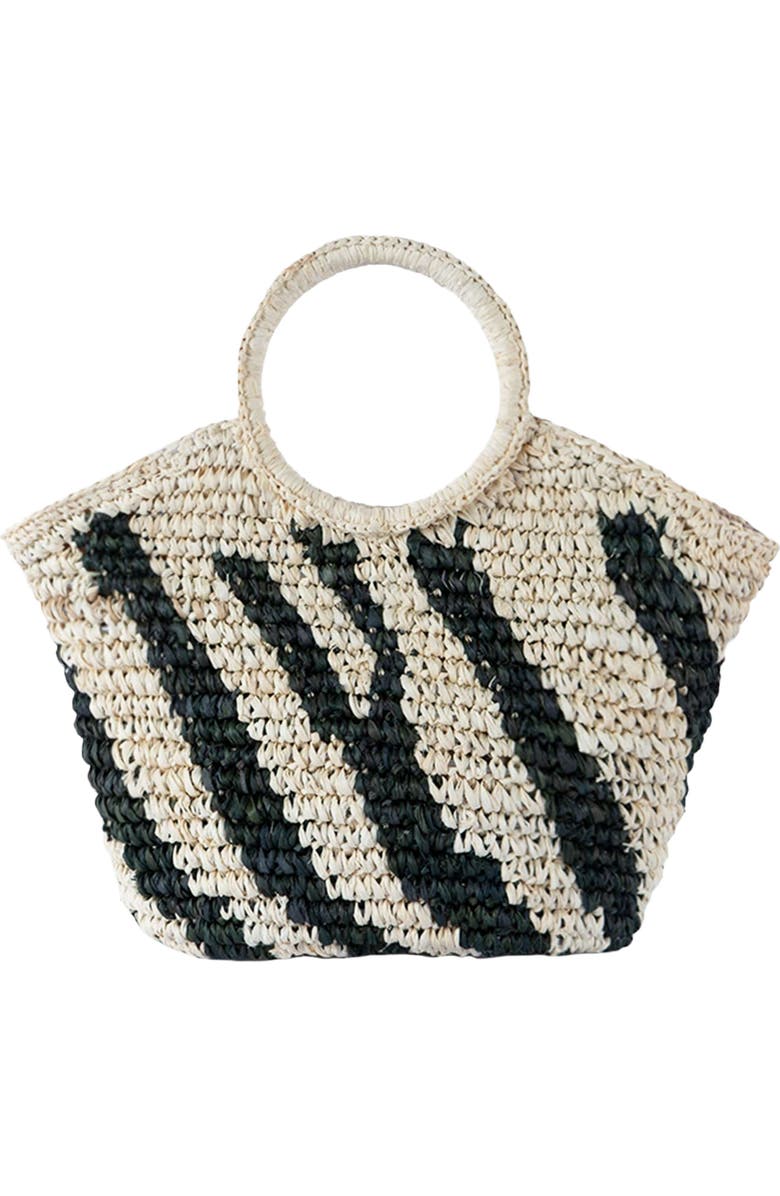 Jelavu Naomi Woven Raffia Tote Bag, Main, color,