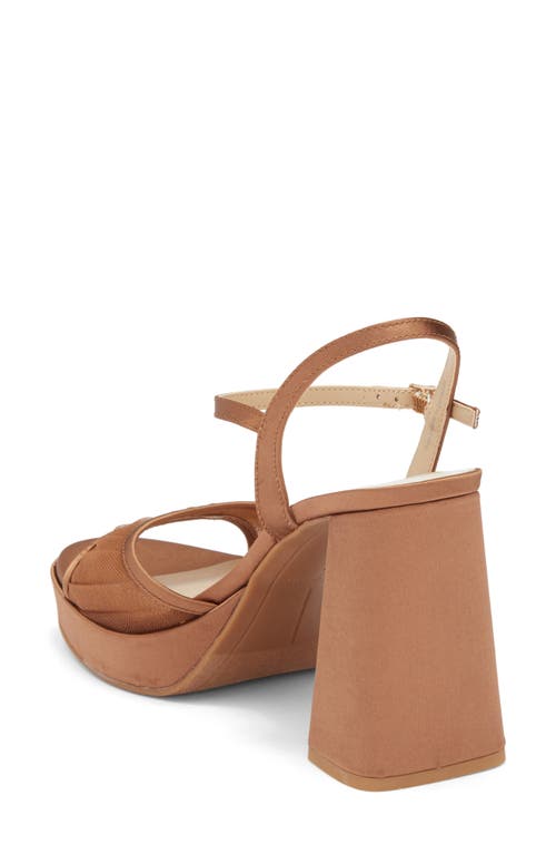 Dolce Vita Preya Platform Sandal In Brown
