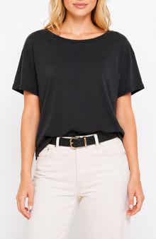 Reversible Lace V-Neck T-Shirt