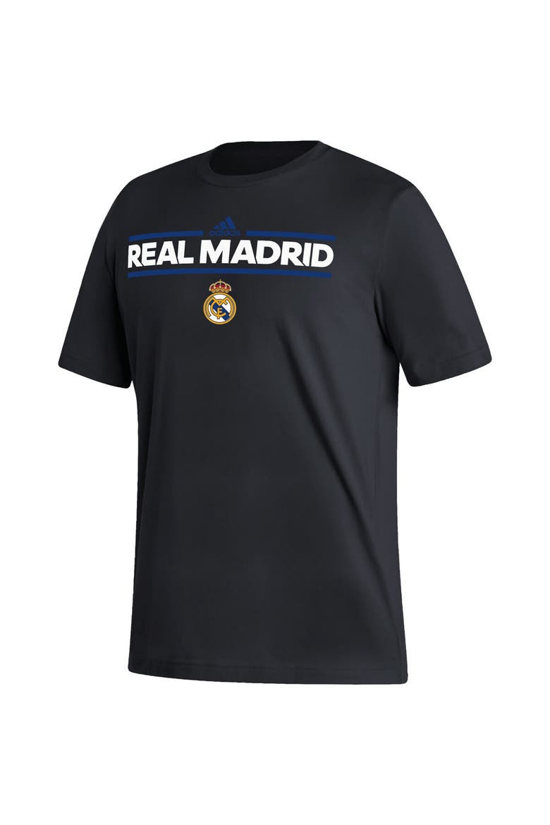 Men's adidas Black Real Madrid Dassler T-Shirt, Alternate, color, Black
