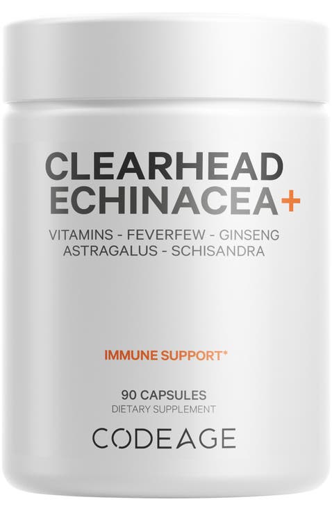 Clearhead Echinacea + Vitamins Supplement