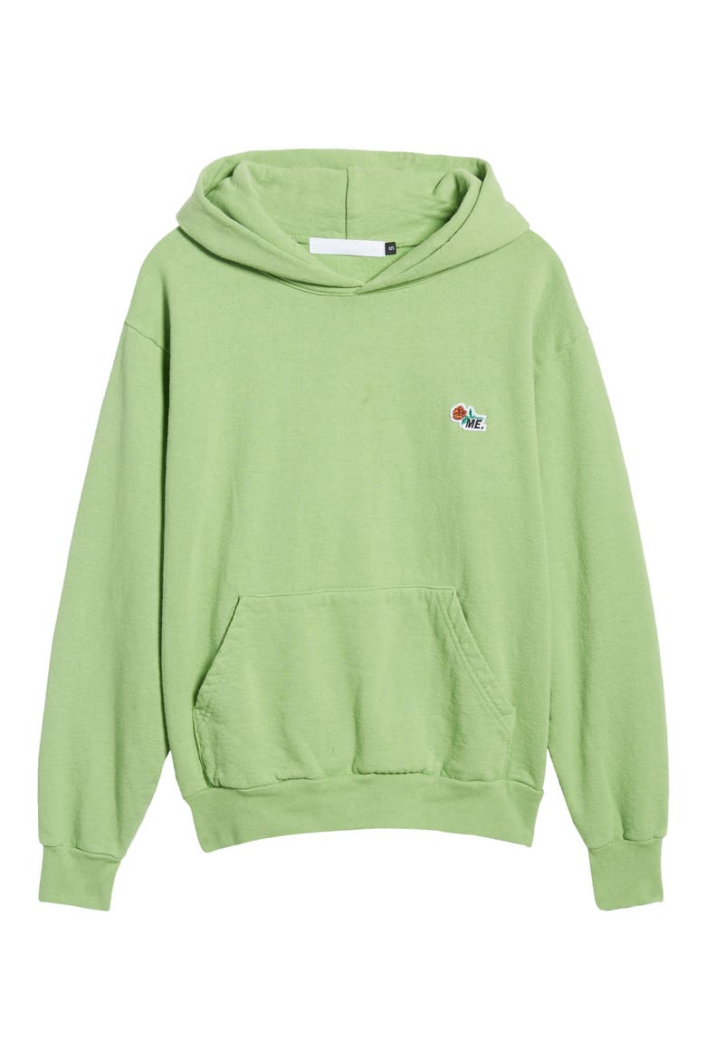 Heavy Fleece Hoodie, Alternate, color, MATCHA