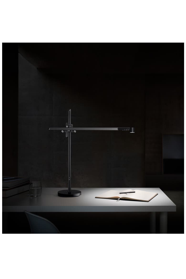 Lightcycle™ Task Light, Alternate, color, BLACK