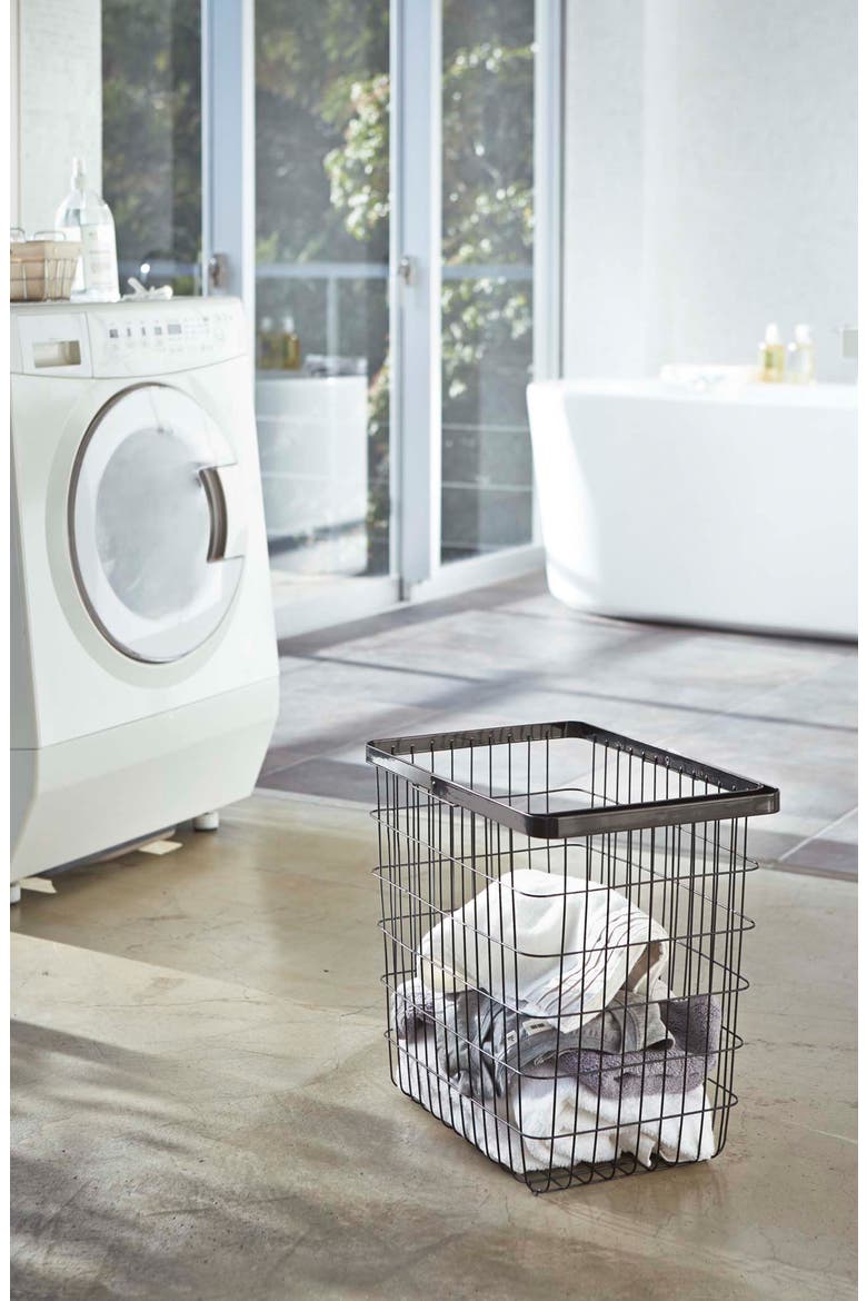 Wire Basket, Alternate, color, BLACK