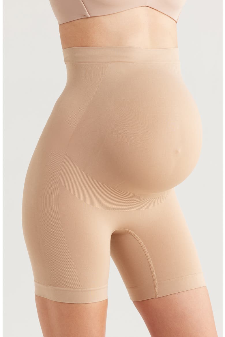 Maternity Shapewear Shorts Bundle, Alternate, color, BEIG/BEIG