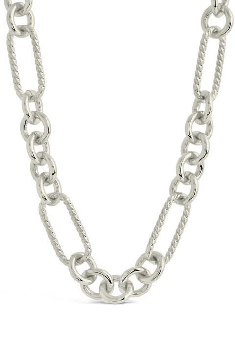 Fianna Mixed Link Chain Necklace