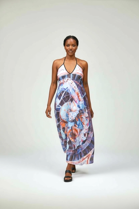 Ayphyx The Ethereal Halter Dress