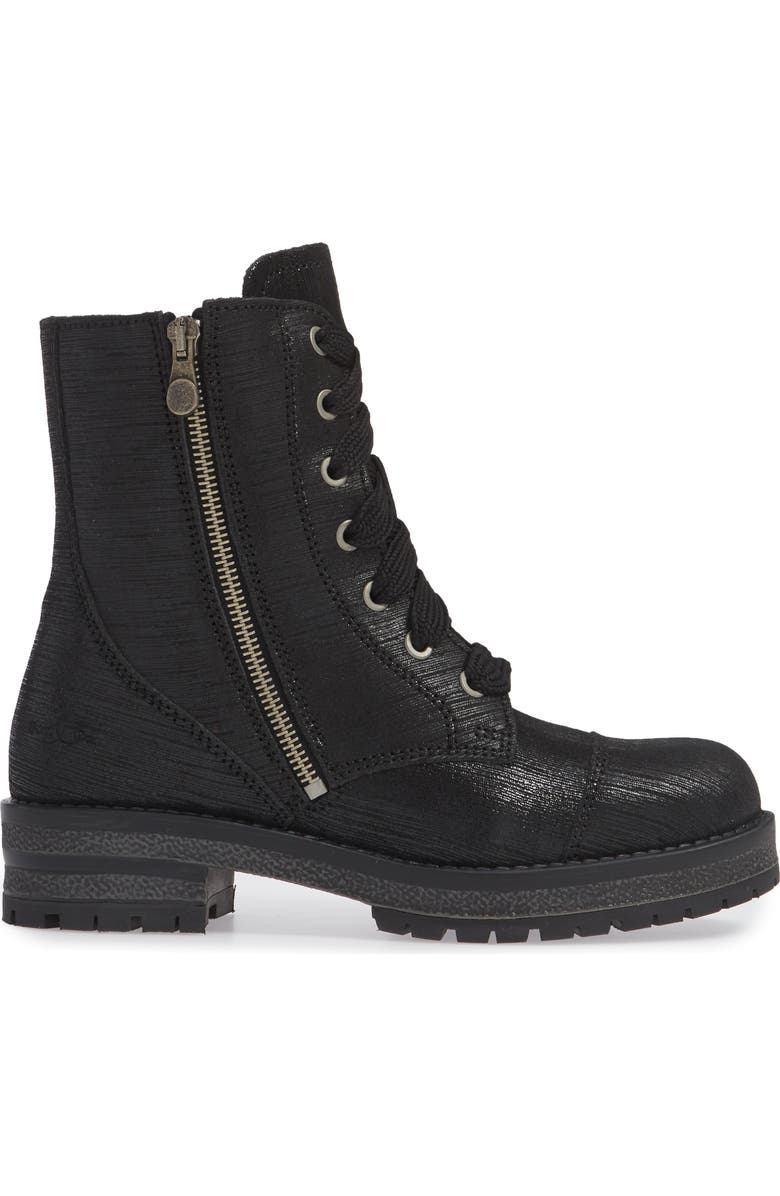 Bos. & Co. Paulie Waterproof Lace-Up Bootie, Alternate, color,