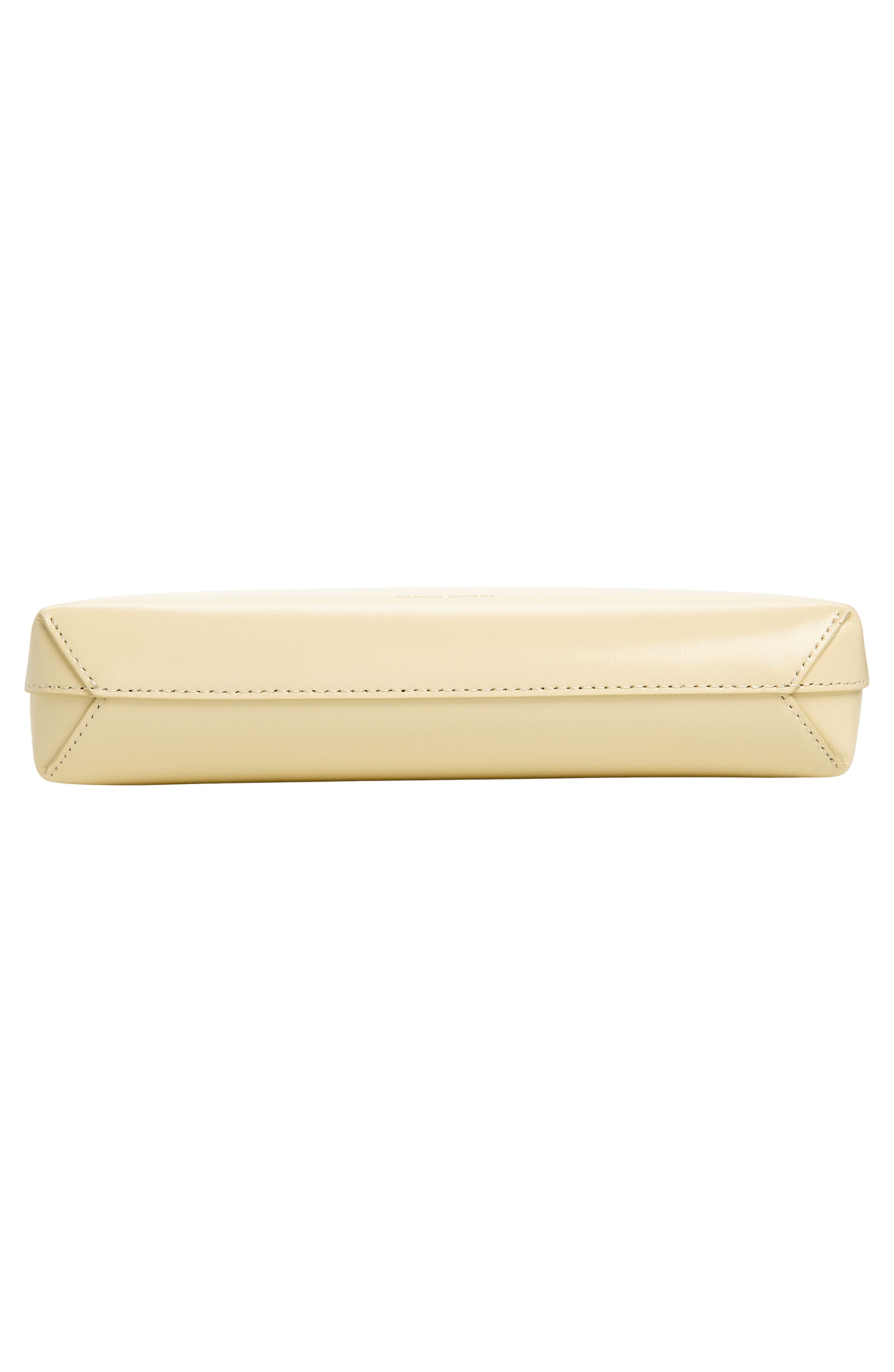 Gaia Leather Shoulder Bag, Alternate, color, CREMA/ EBONY