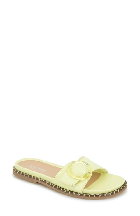 Syrena Buckle Slide Sandal (Women)