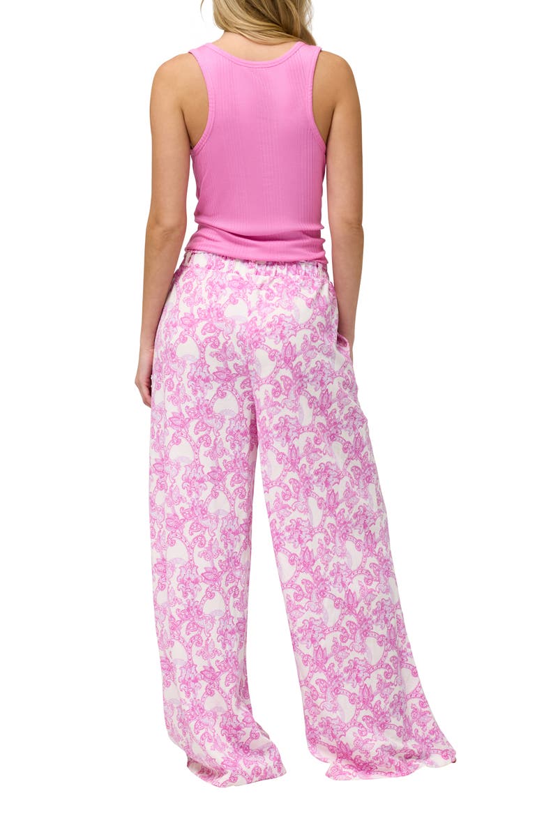 Coastal Cozy Pajamas, Alternate, color, PINK LADY PAISLEY