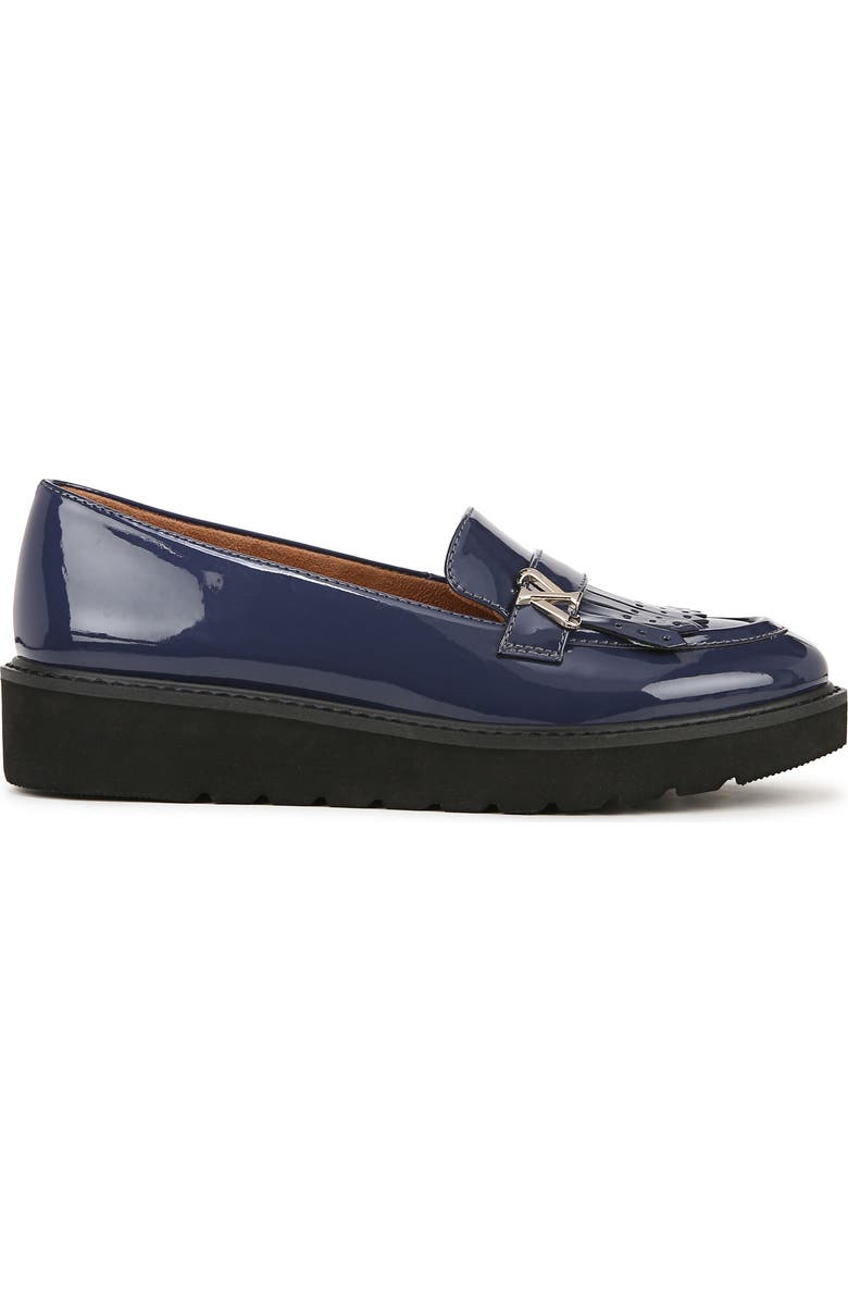 Naturalizer Expert Kilted Platform Loafer - Wide Width Available, Alternate, color, Midnight Blue