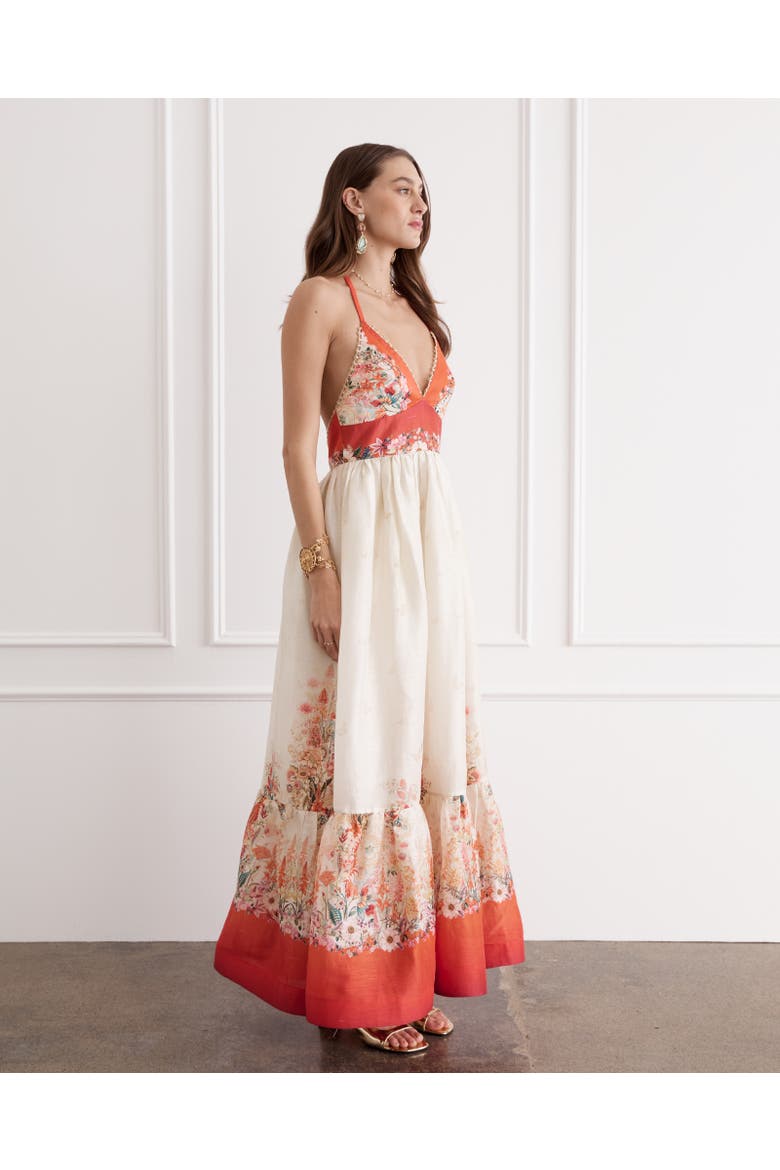 Claudia Maxi Dress, Alternate, color, Bouquet