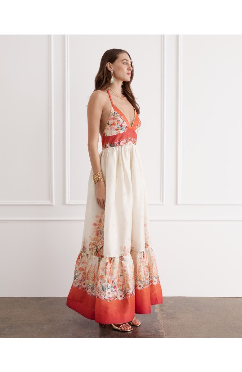 Aqua Blu Claudia Maxi Dress, Alternate, color, Bouquet