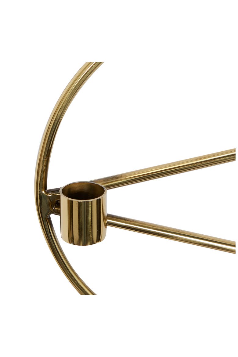 Goldtone Stainless Steel Modern Wall Sconce - Set of 3, Alternate, color, GOLD