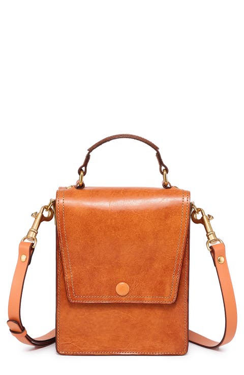 Basswood Leather Crossbody Bag