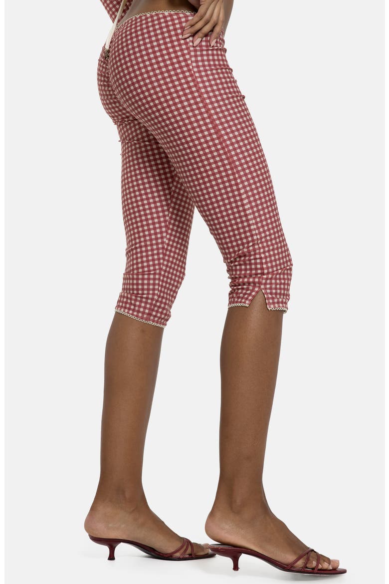Beach Capri Pants, Alternate, color, RED