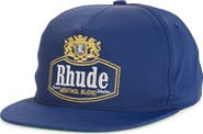 Rhude Collins Fumar Nylon Baseball Cap