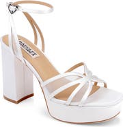 Badgley Mischka Collection Yohana Platform Ankle Strap Sandal