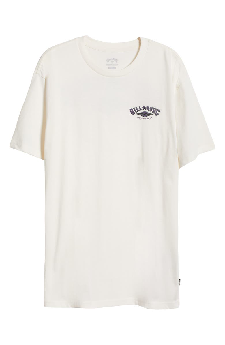 Billabong Arch Logo Organic Cotton Graphic T-Shirt, Alternate, color, 