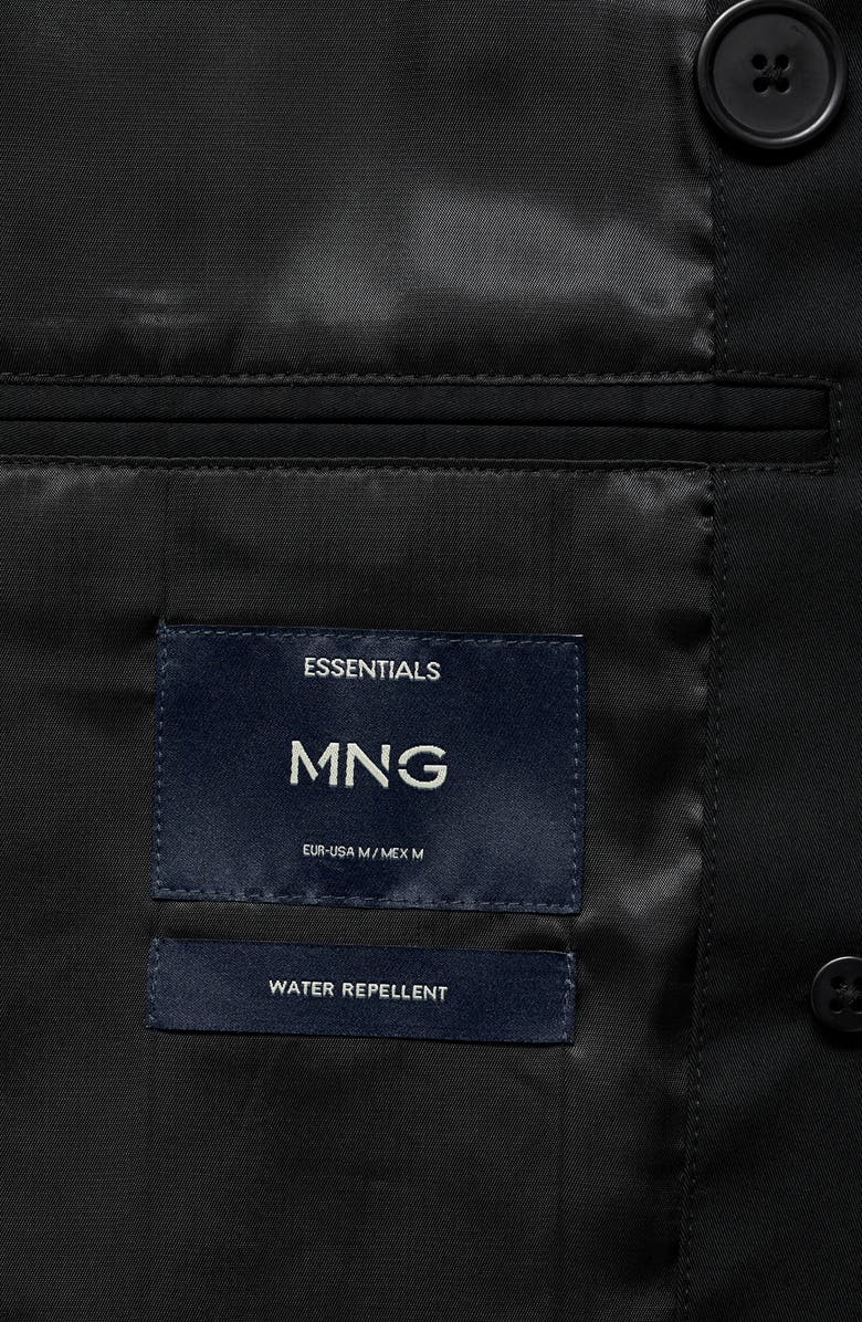 MANGO Belted Water Repellent Trench Coat, Alternate, color, 