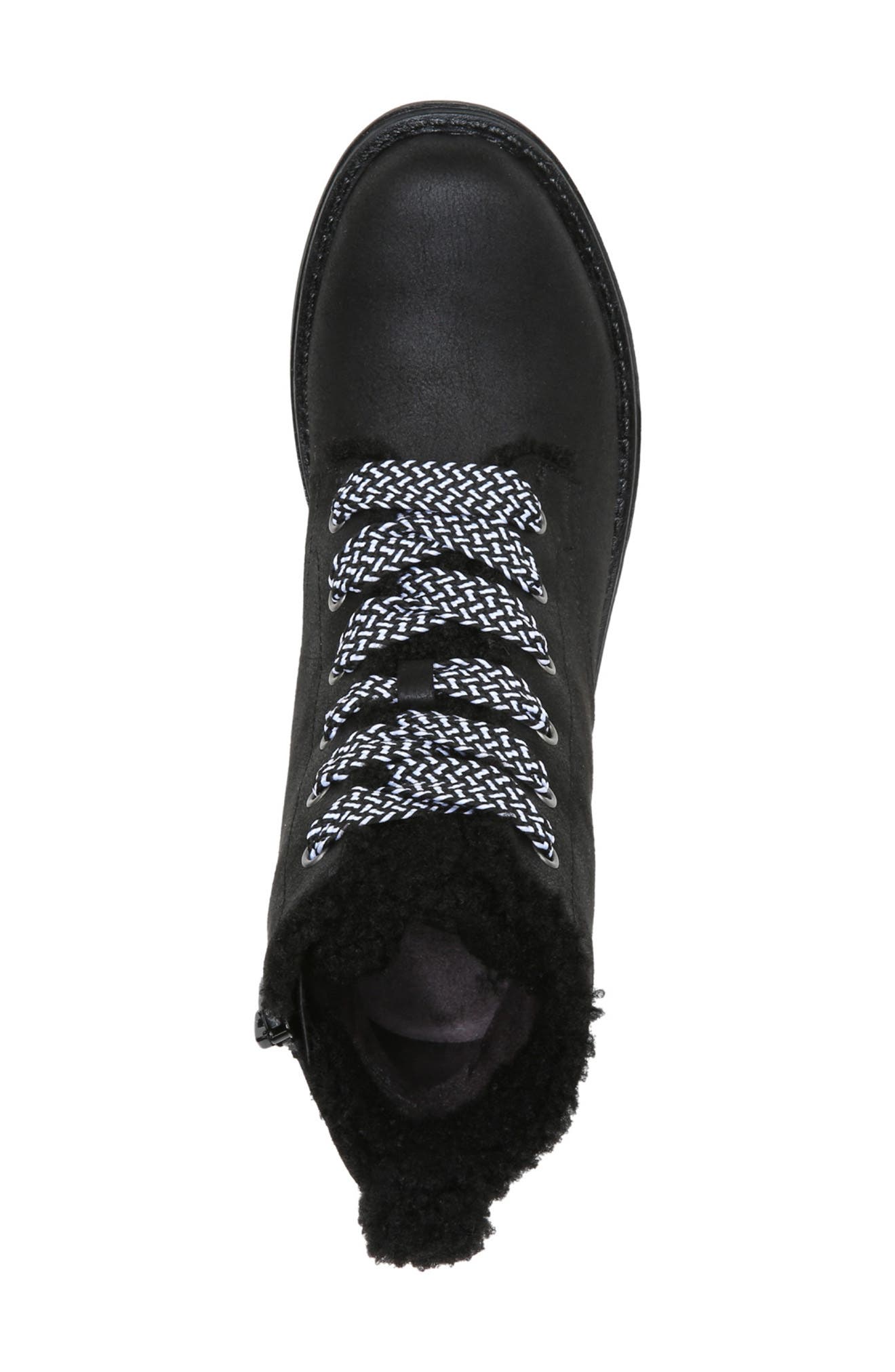 LifeStride Kunis Cozy Faux Shearling Lined Lace-Up Boot, Alternate, color, 