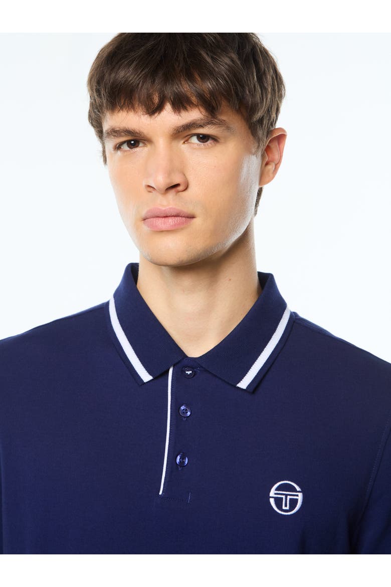 Agiato Polo, Alternate, color, BEACON BLUE