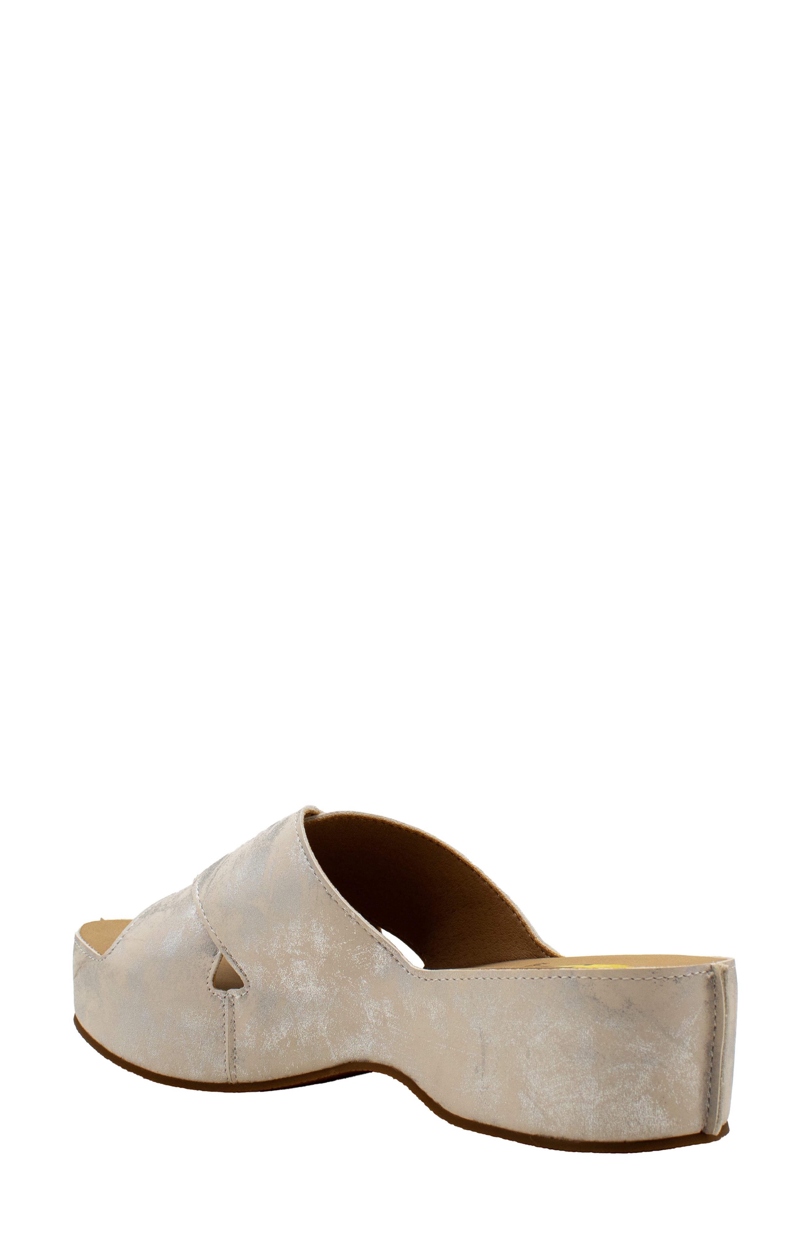 Volatile Edith Platform Sandal, Alternate, color, Silver