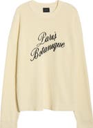 PacSun Paris Embroidered Cotton Sweater