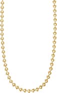 Adornia Heart Chain Necklace