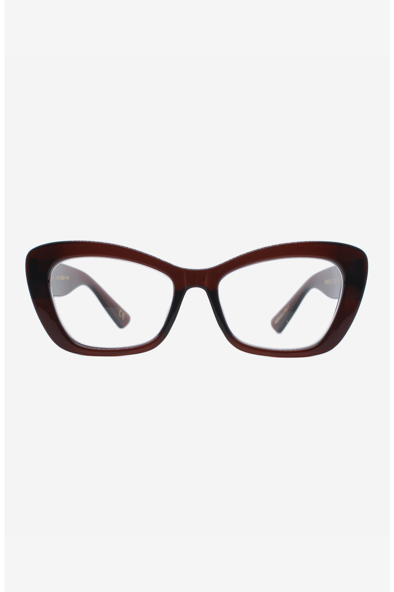 Absolutely Flawless Reader Glasses, Main, color, Mocca