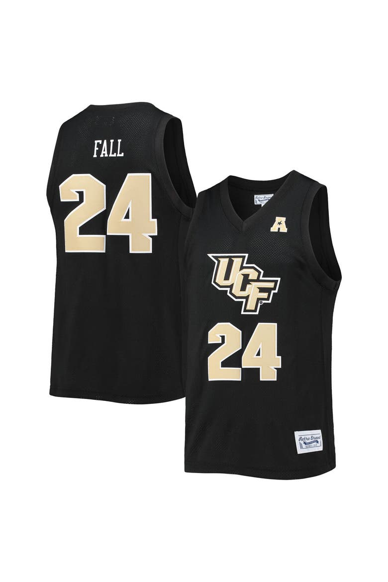 Men's Original Retro Brand Tacko Fall Black UCF Knights Alumni Commemorative Classic Basketball Jersey, Main, color, Black