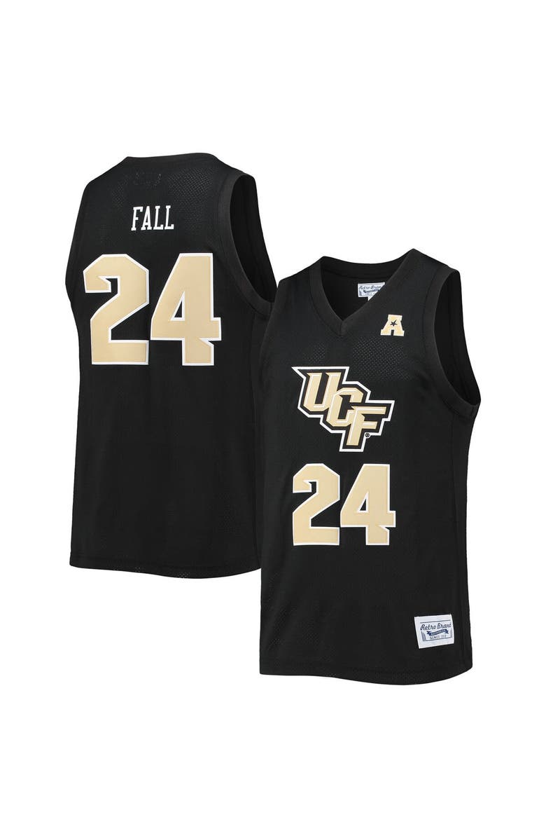 Retro Brand Men's Original Retro Brand Tacko Fall Black UCF Knights Alumni Commemorative Classic Basketball Jersey, Main, color, Black