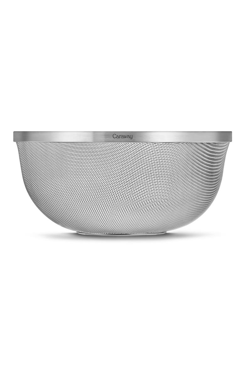 Large Stainless Steel Strainer, Alternate, color, STAINLESS STEEL