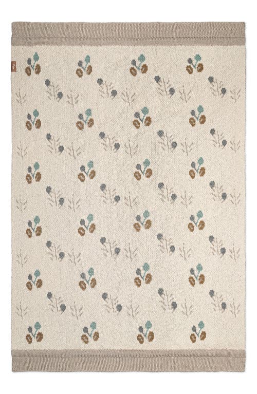 Crane Baby Avery Organic Cotton Muslin Swaddle Blanket In White