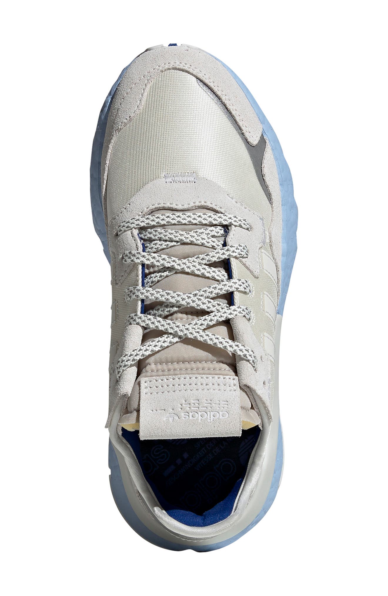 Nite Jogger Sneaker, Alternate, color, OFF WHITE/ GLOW BLUE