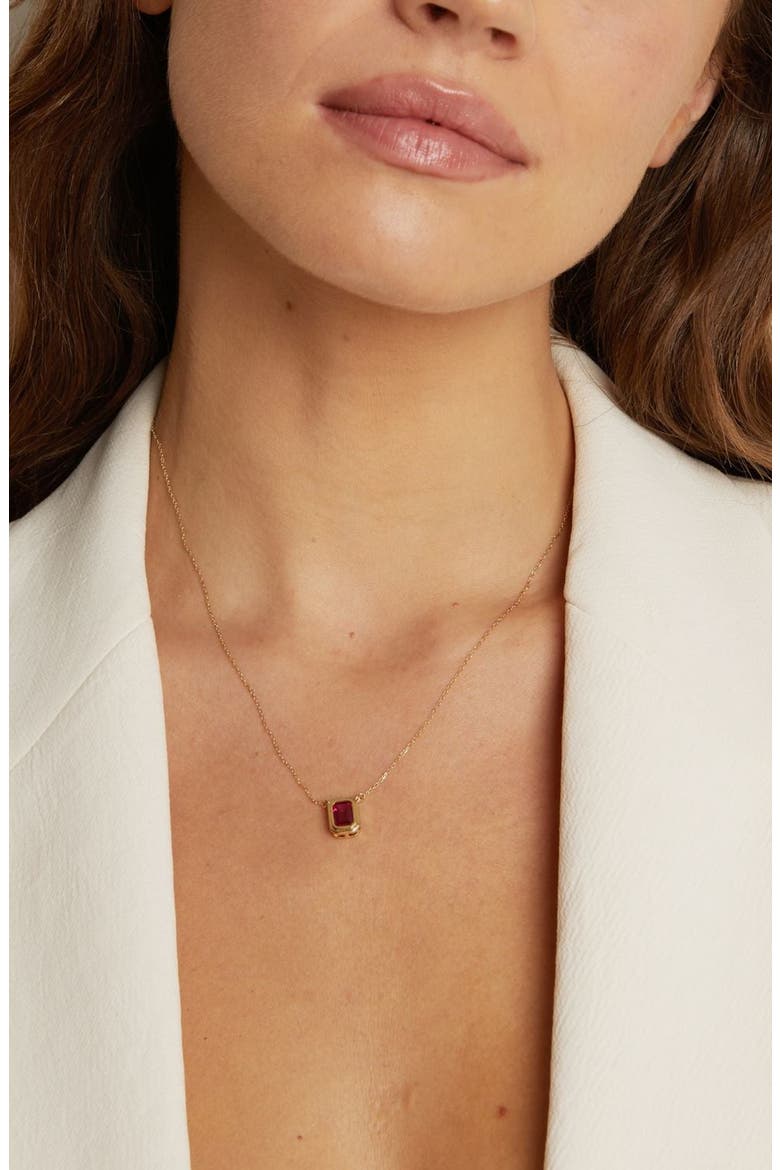 Ruby Heirloom Necklace, Alternate, color, Yellow